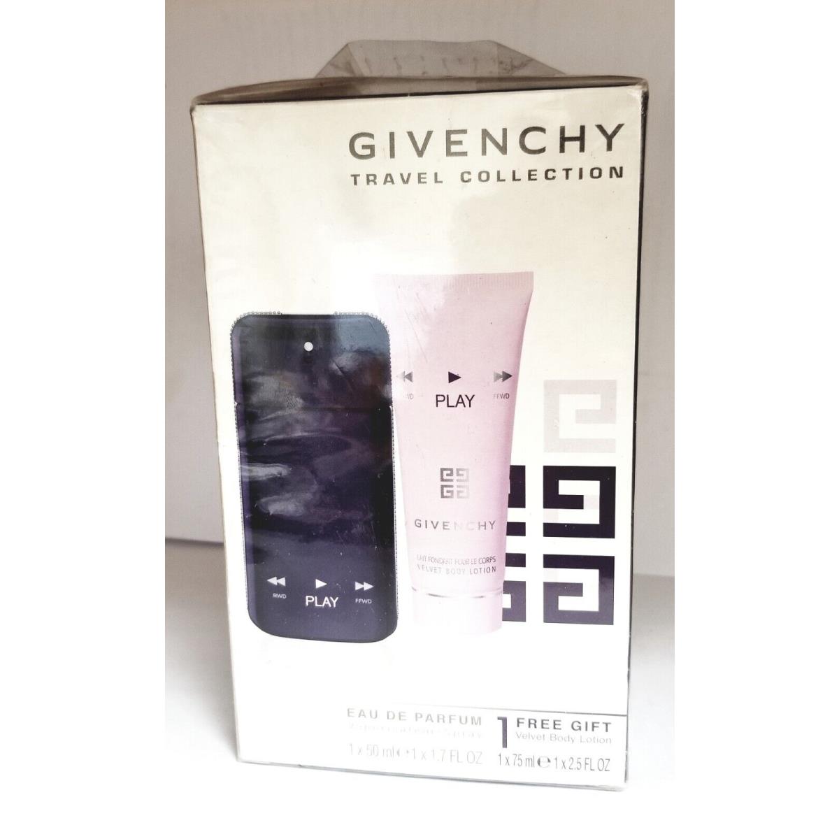 Play Intense By Givenchy 2 Pces Set 1.7oz Edp Spray+b/l Women In Damage Box