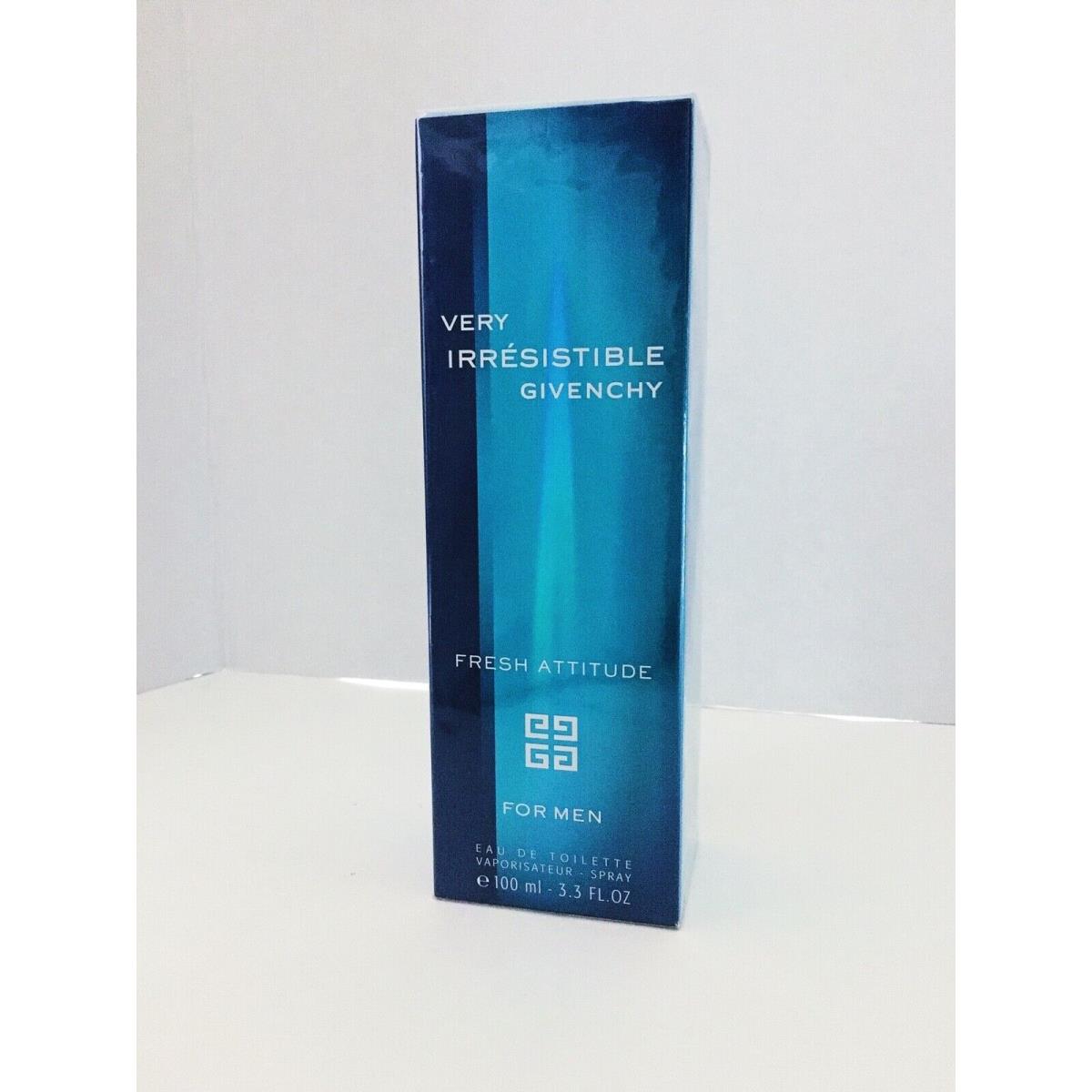 Very Irresistible Fresh Attitude By Givenchy Edt Spray For Men 3.3oz/100ml