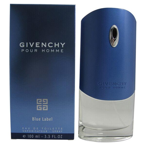 Givenchy Pour Homme Blue Label For Men Eau de Toilette 3.3 oz 100 ml Spray