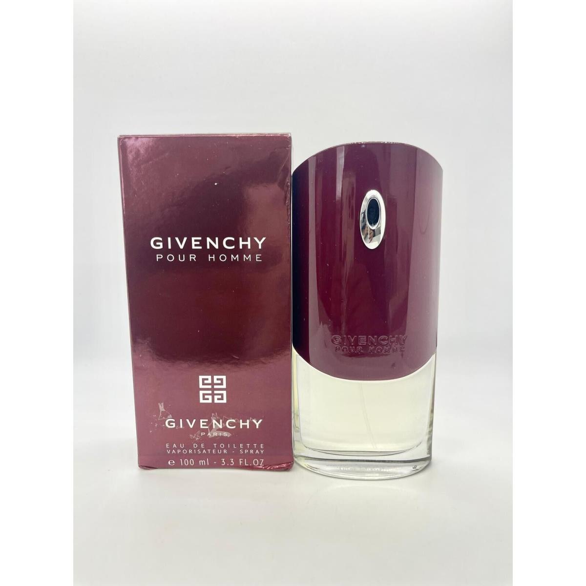 Givenchy Pour Homme By Givenchy For Men 3.3oz Edt Unsealed Box