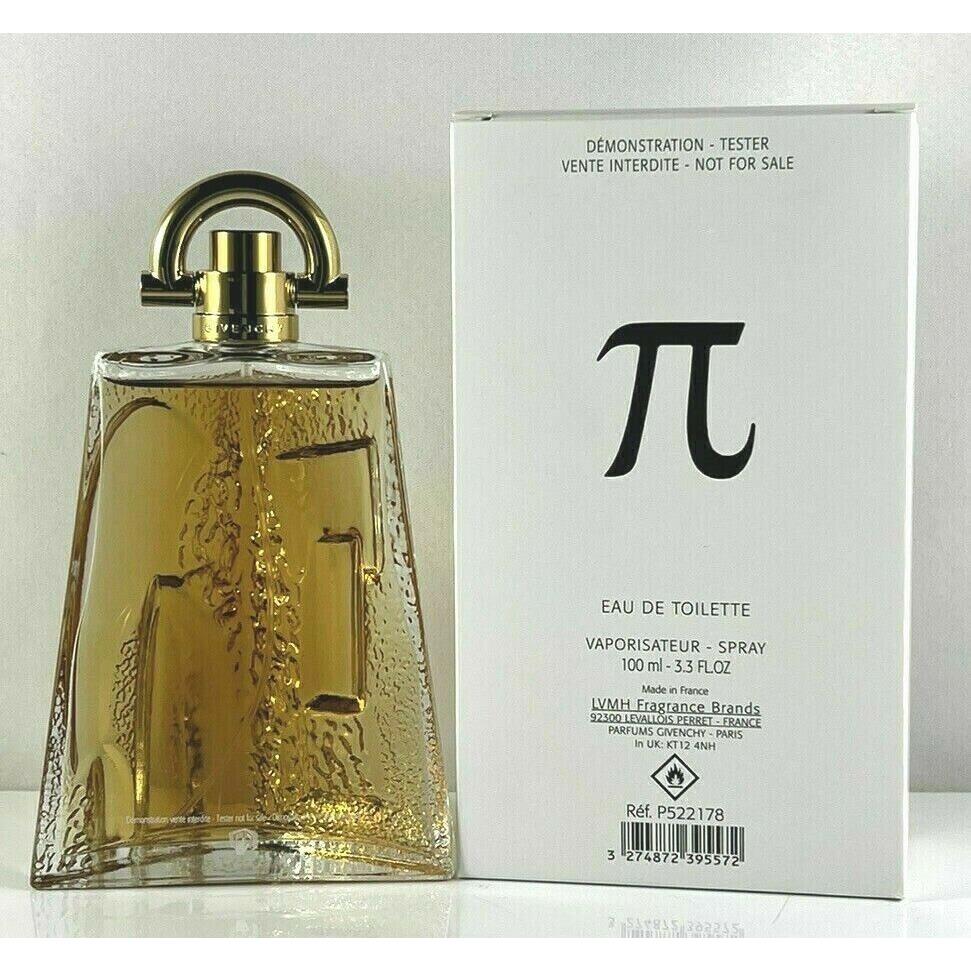 Pi By Givenchy 3.3.Oz Eau De Toilette Spray For Men