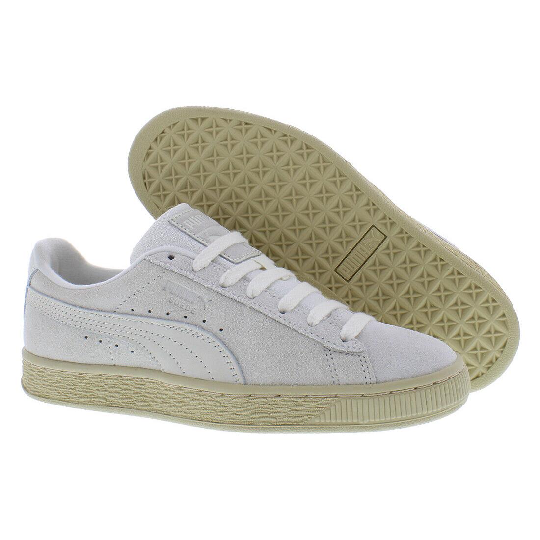 Puma Suede Classic Selflove Womens Shoes - Taupe, Main: White