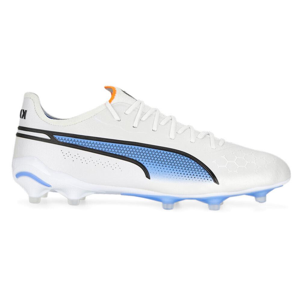 Puma King Ultimate Firm Groundartificial Ground Outsole Soccer Cleats Mens Size - White