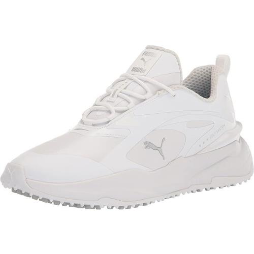 Puma Gs-fast Men`s Golf Shoes - Puma White Puma White