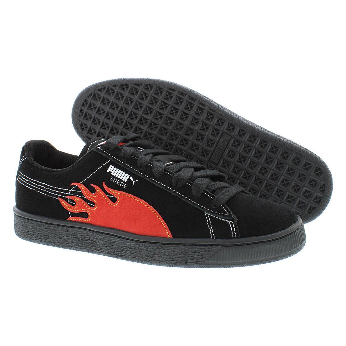 Puma Suede Classic Butter Goods Mens Shoes - Black/Red, Main: Black