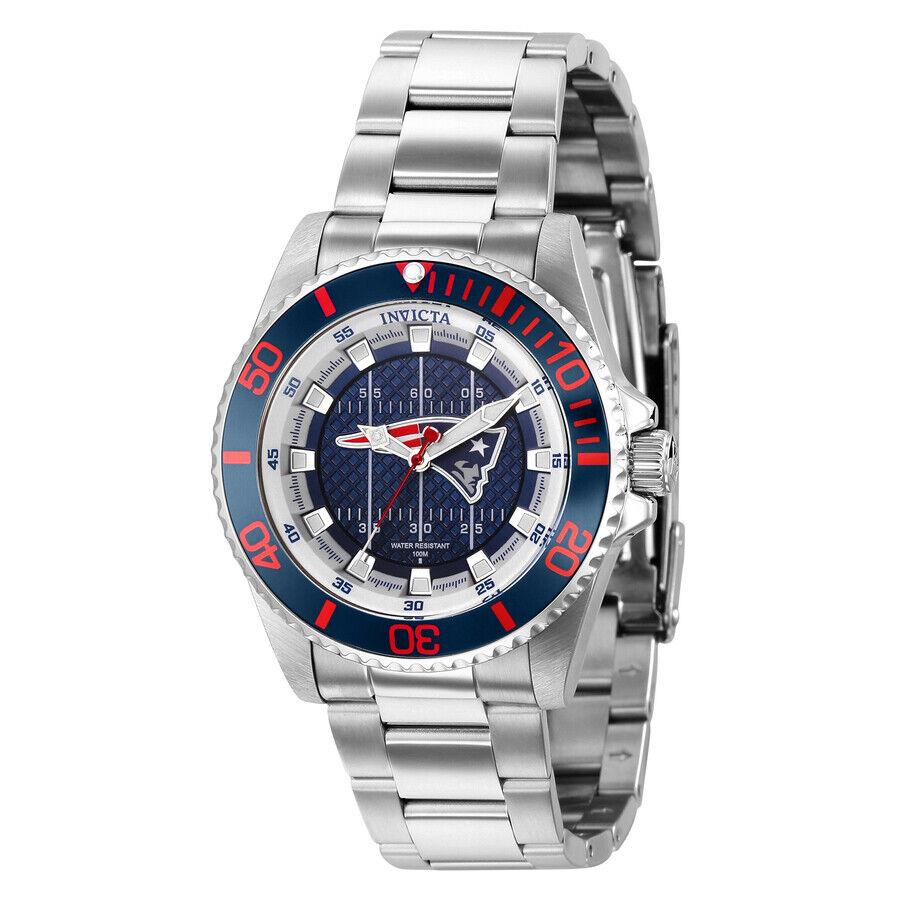 Invicta Nfl England Patriots Quartz Blue Dial Ladies Watch 36920