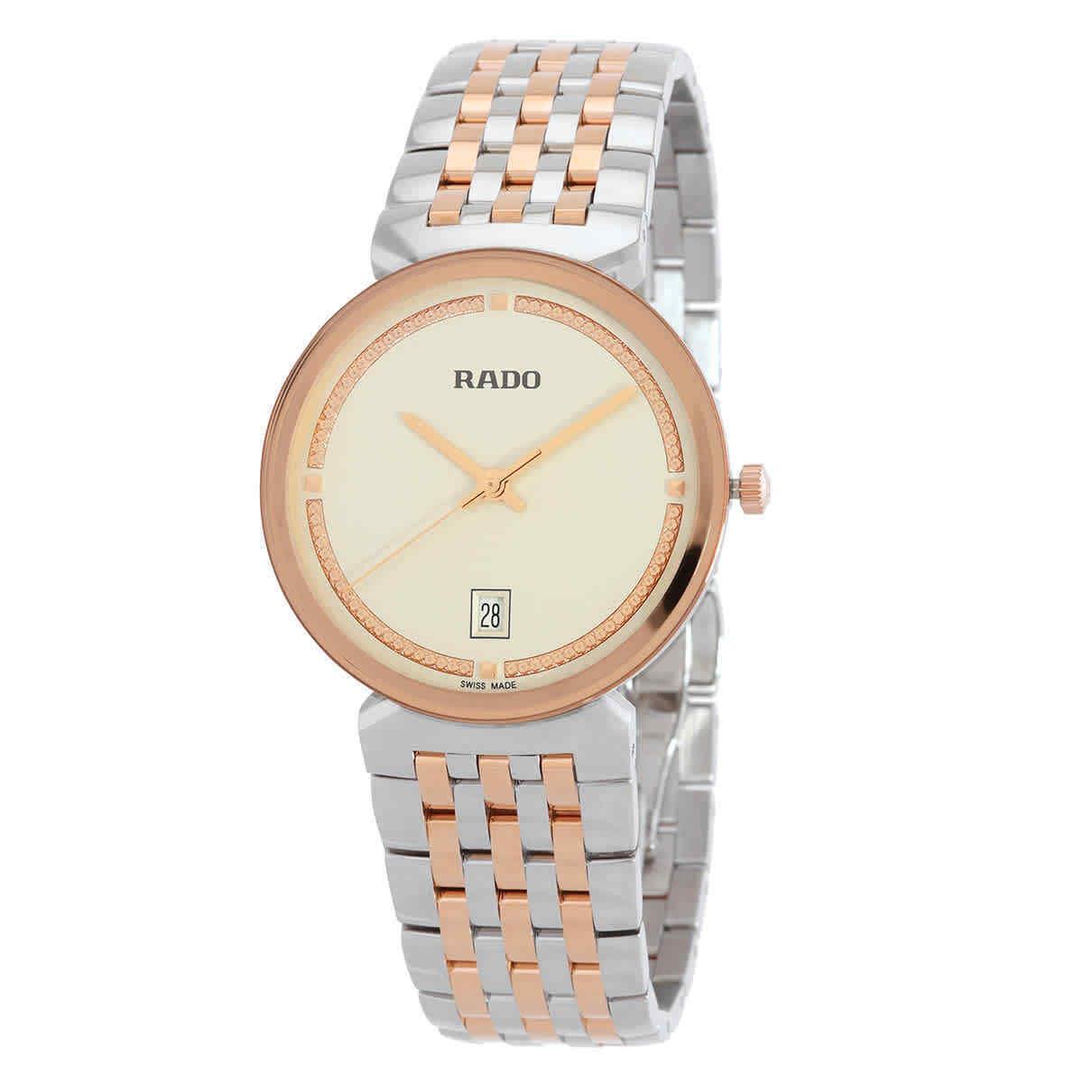 Rado Florence Quartz Champagne Dial Unisex Watch R48912403