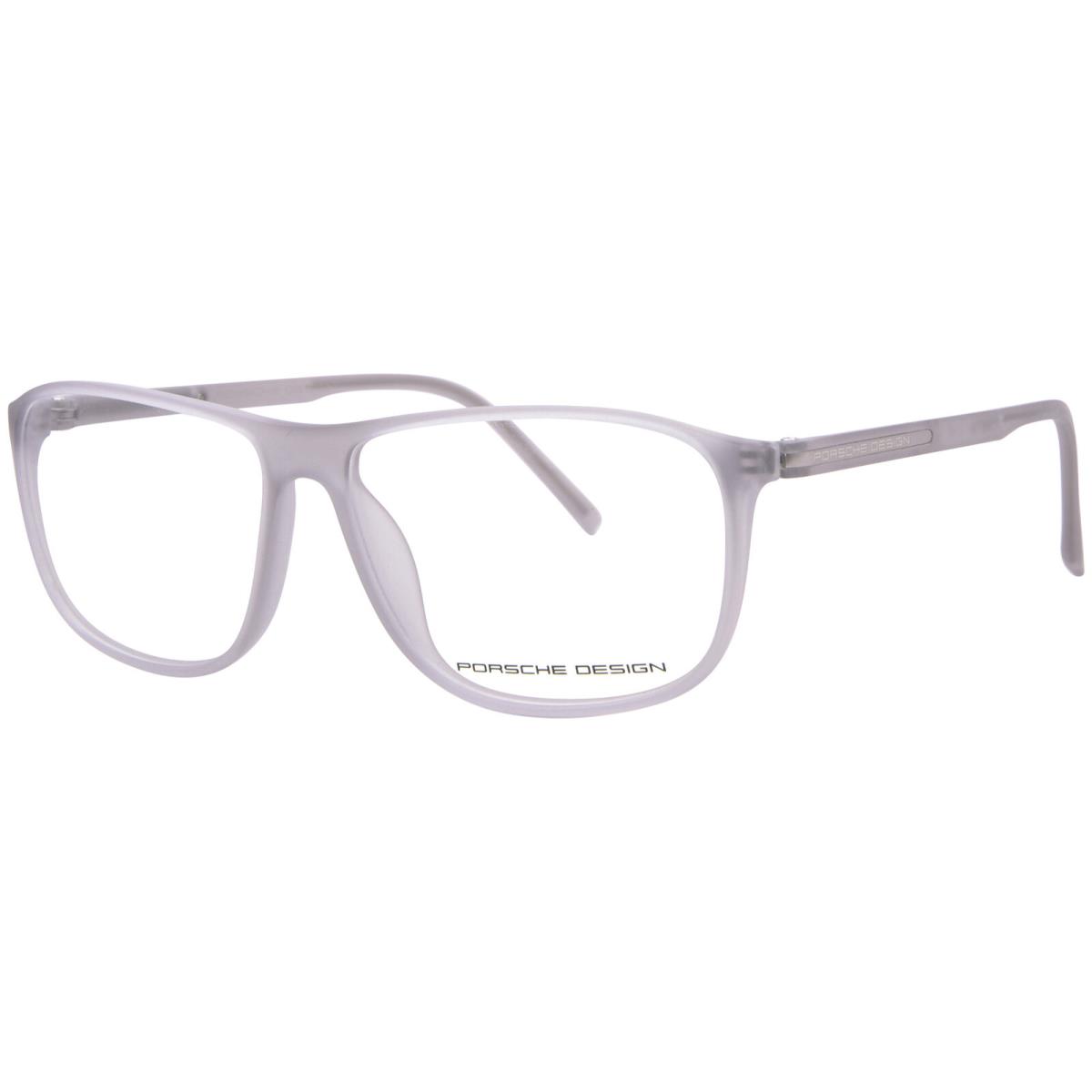 Porsche Design P8278-C Eyeglasses Light Grey Full Rim Square Shape 56mm