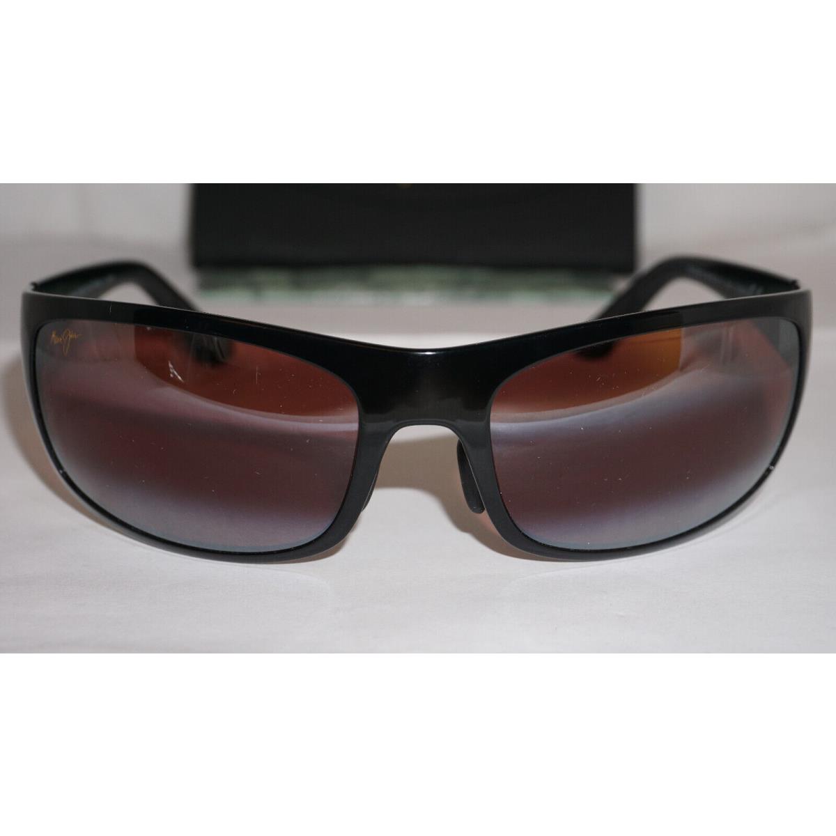 Maui Jim Sunglasses Haleakala Mp-bg Black Bronze Polar MJ419-02 66 20 123