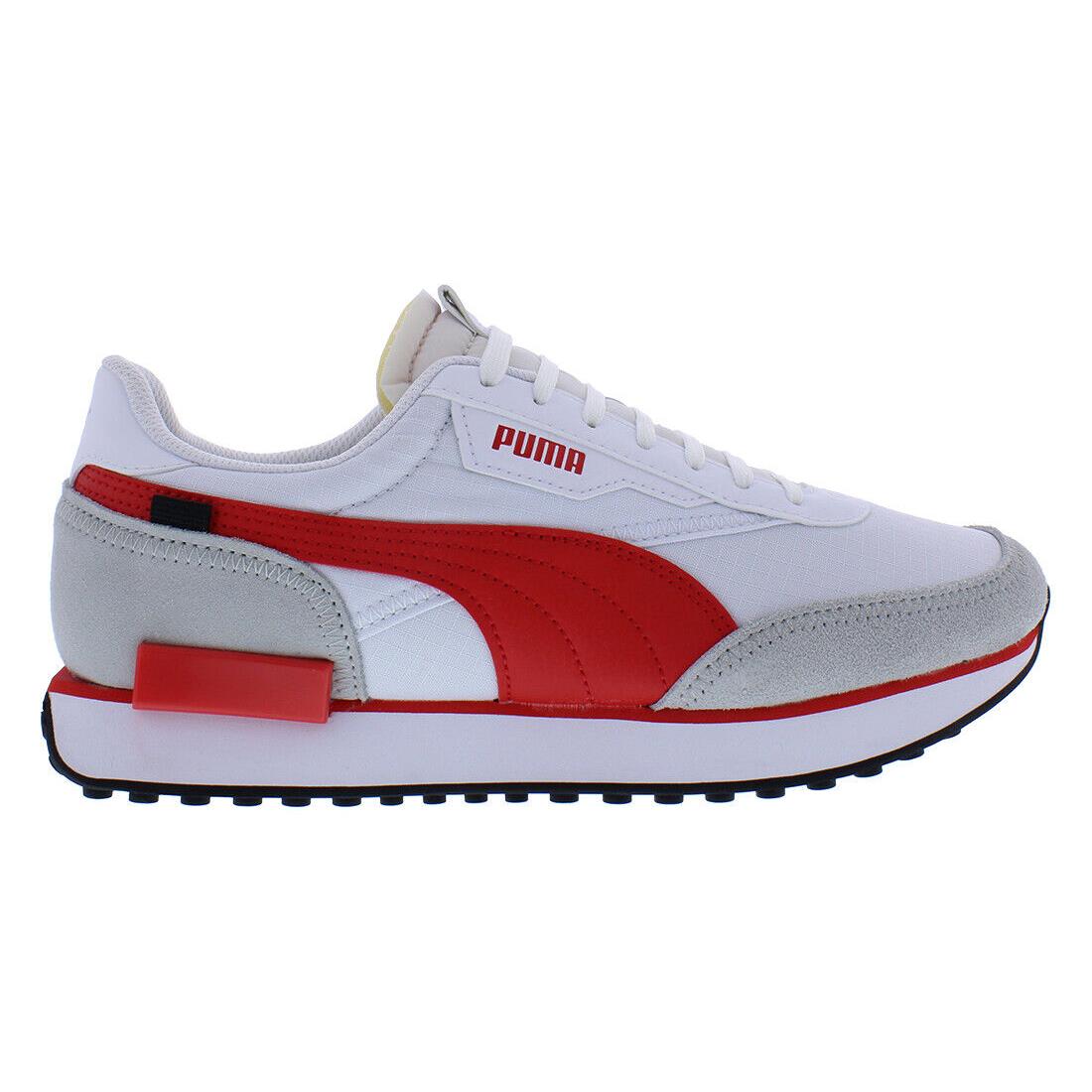 Puma Future Rider Play On Mens Shoes Size 12 Color: White/red/grey