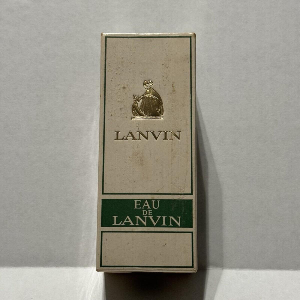 Vintage Eau de Lanvin 1933 4oz. Splash - in Box