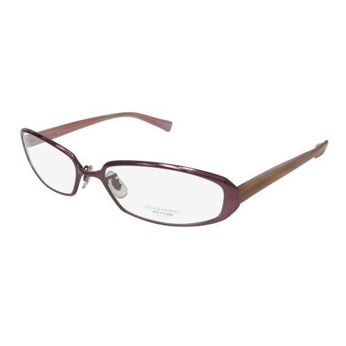 Oliver Peoples Tarte Brand Name Ophthalmic Eyeglass Frame/eyewear/glasses Grape / Light Brown