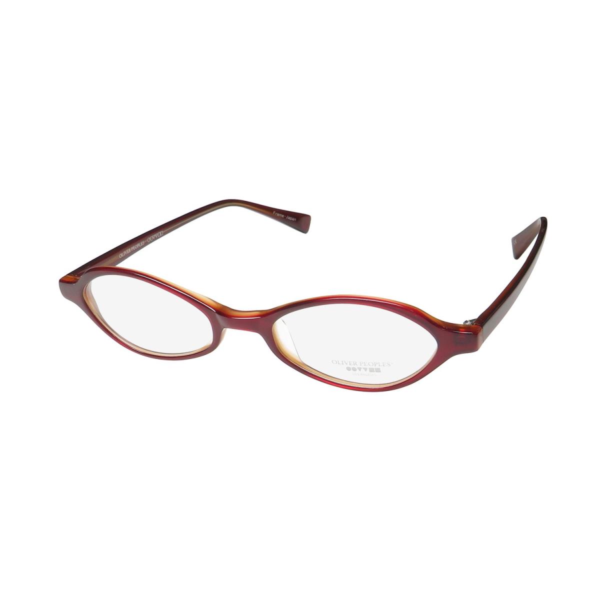 Oliver Peoples Carina Casual Hip Eyeglass Frame/glasses/eyewear For Children Burgundy