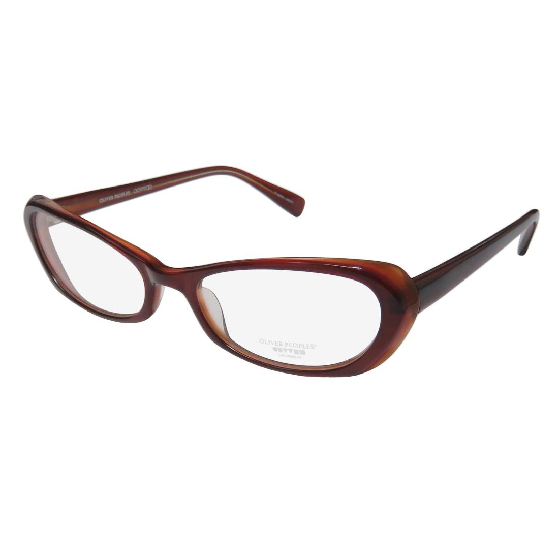 Oliver Peoples Mandy Glamorous Fancy Cat Eyes Eyeglass Frame/eyewear/glasses