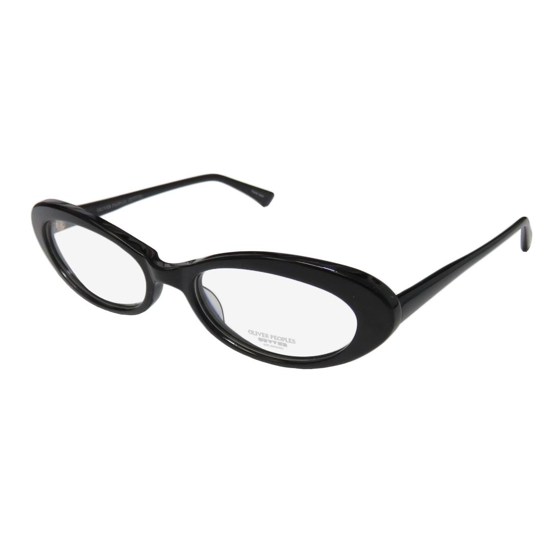 Oliver Peoples Dexi Elegant Cat Eyes Eyeglass Frame/glasses/eyewear IN Style Black