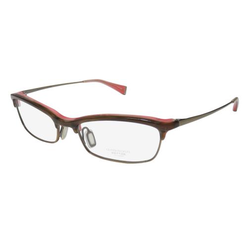 Oliver Peoples Jody Unique Cat Eyes Design Eyeglass Frame/glasses/eyewear