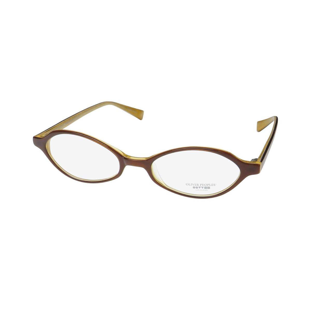 Oliver Peoples Carina Glasses Mgo Full-rim Designer Brown Womens Japan