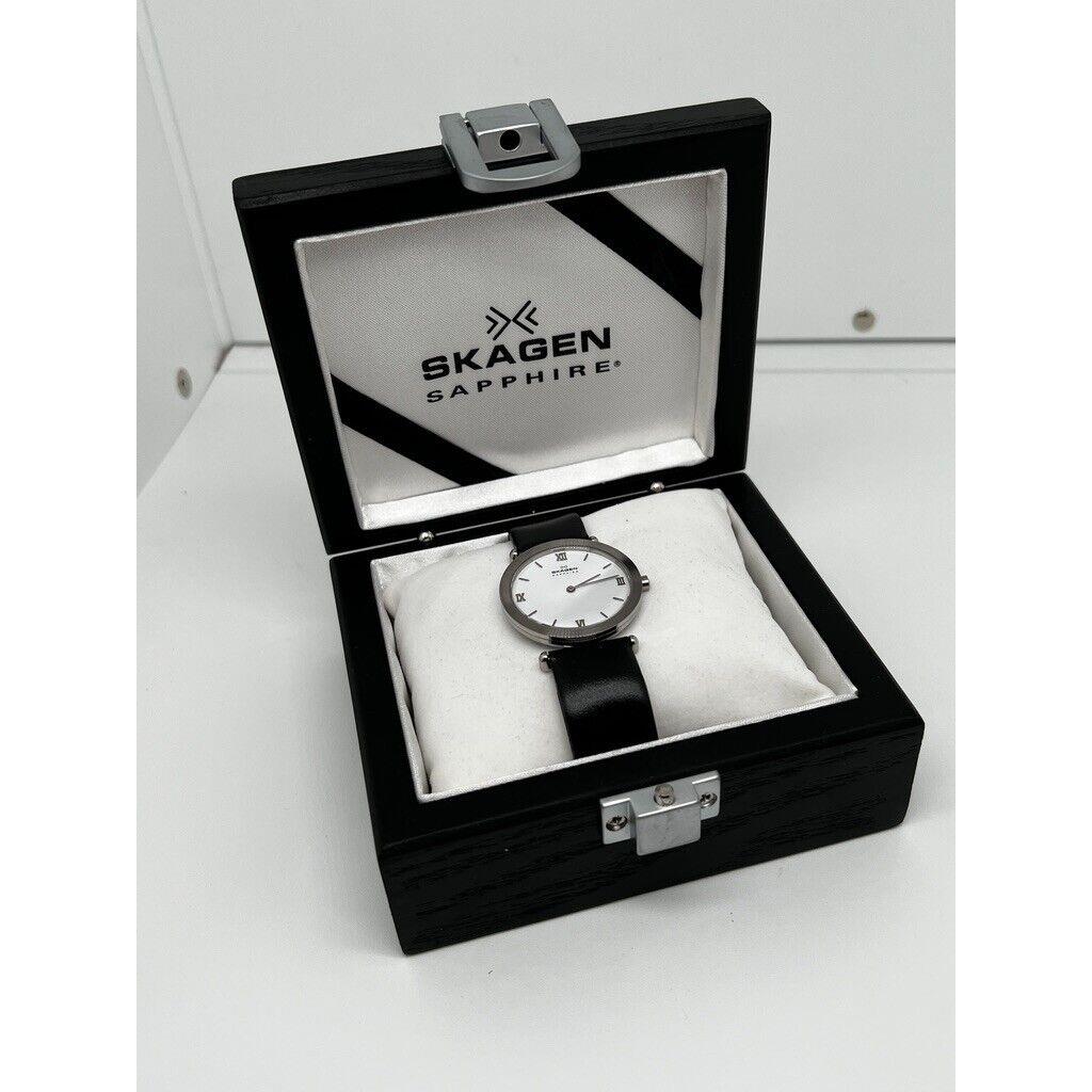 Skagen Unisex Watch Sapphire Round Stainless SP1LSLW