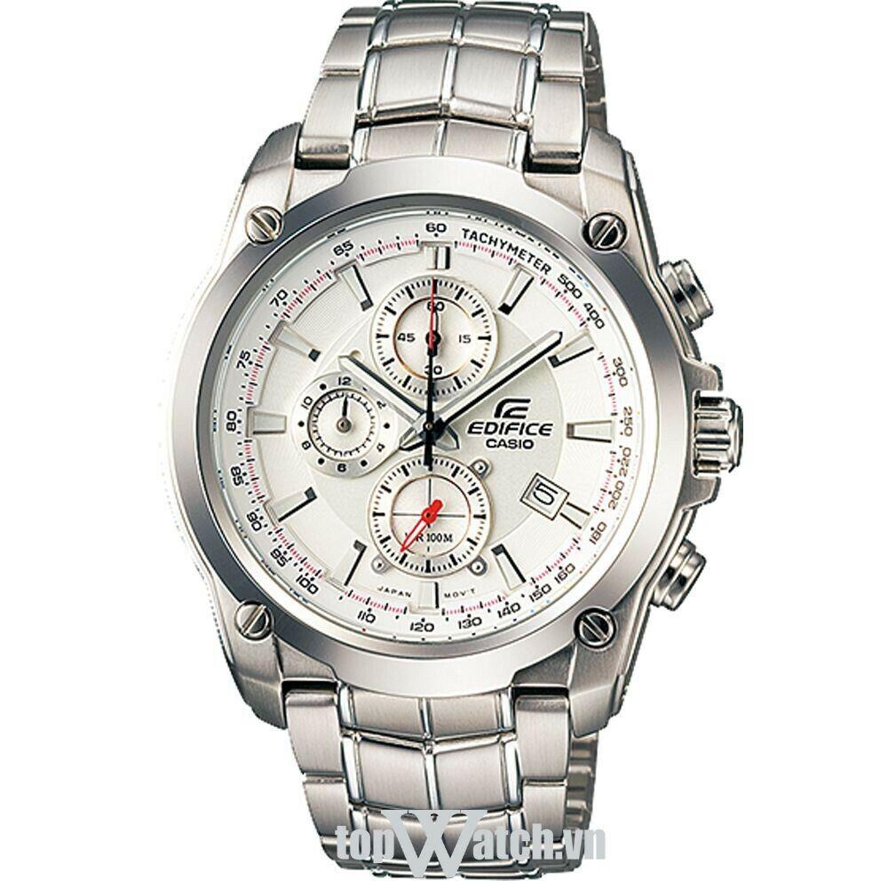 Casio Edifice Date Display Stainless Steel Case and Band Water EF-524D-7A