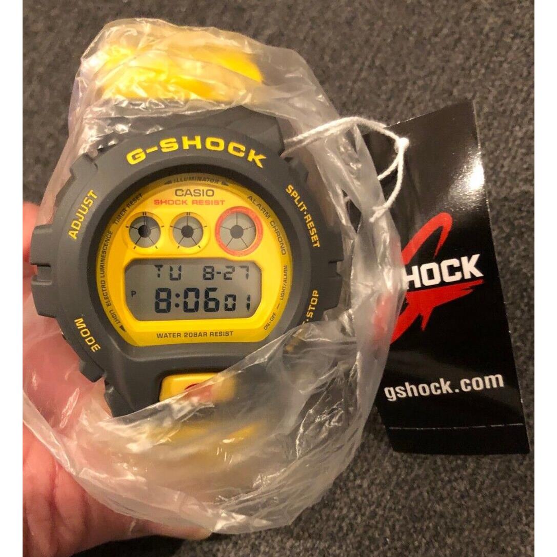 Casio G-shock DW-6900Y-9CR Yellow Wrist Watch