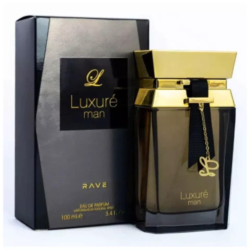 Luxure Man Rave by Lattafa Cologne Edp 3.3 / 3.4 oz