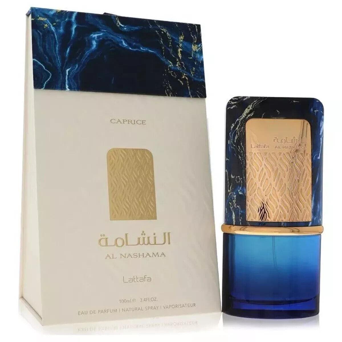 Al Nashama Caprice by Lattafa Perfume For Unisex Edp 3.3 / 3.4 oz