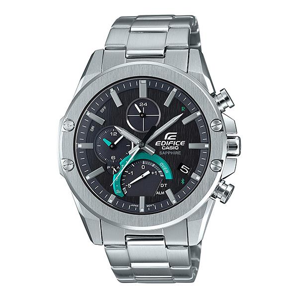 Casio Edifice Tough Solar Indicator Non-reflective Coating Sapphir EQB-1000D-1A