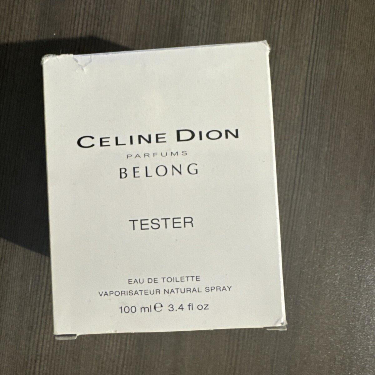 Celine Dion Belong By Coty Perfume Edt Women. 3.4 Oz/100 Ml. In Tstr Box