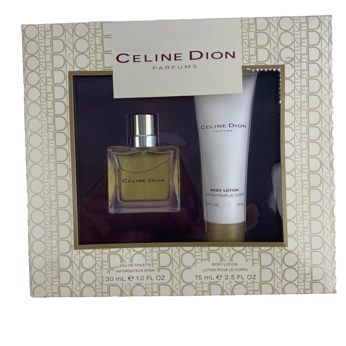 Celine Dion Parfums Edt Spray 30 ml 1 oz + Body Lotion 75 ml Gift Set