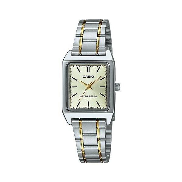 Casio Ladies Stainless Steel Women`s Casual Watch LTP-V007SG-9E