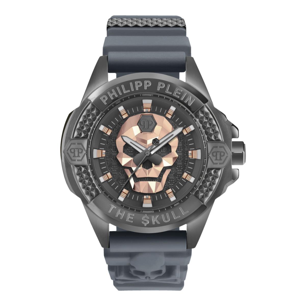 Mens Gun 44mm Strap Fashion Watch by Philipp Plein