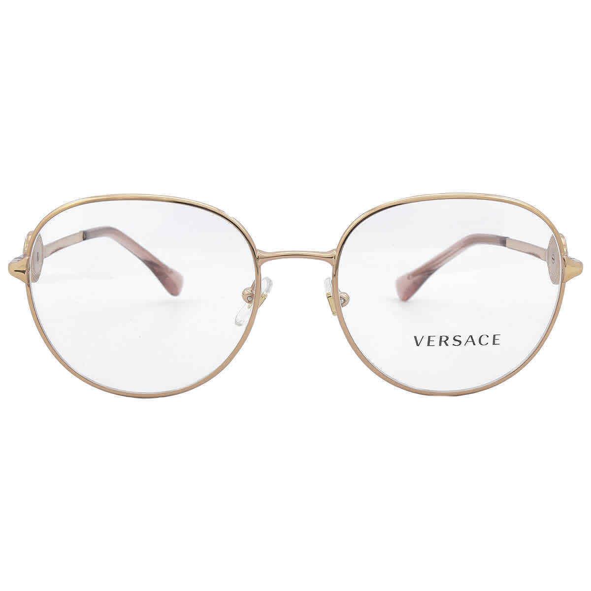 Versace Demo Round Ladies Eyeglasses VE1288 1412 54 VE1288 1412 54