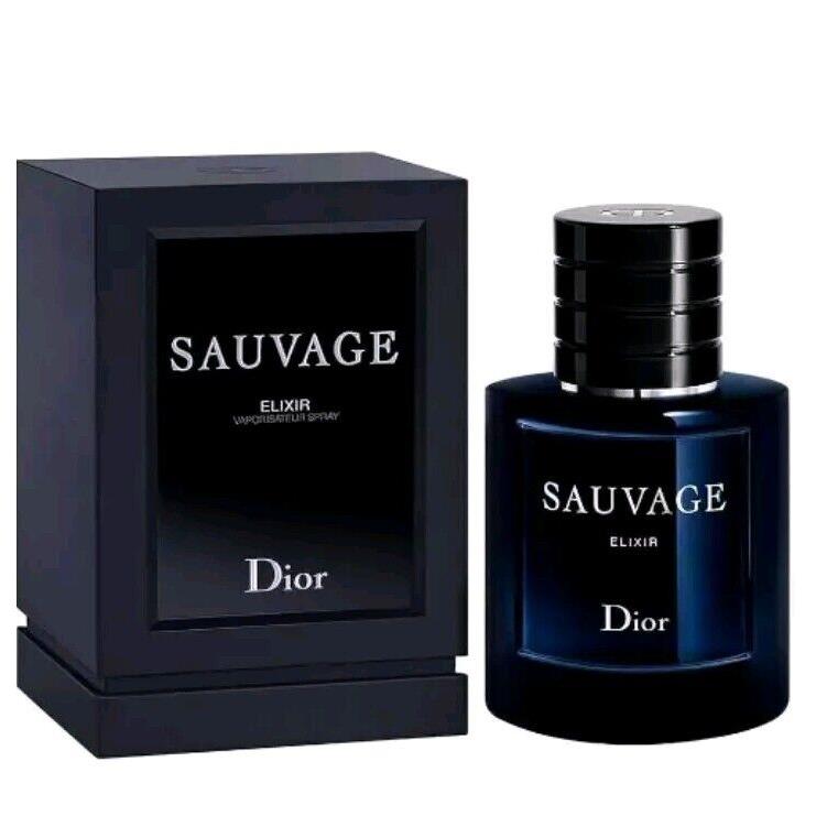 Dior Sauvage Elixir 3.4 Oz. Cologne Spray Fragrance Men`s Edp In Box