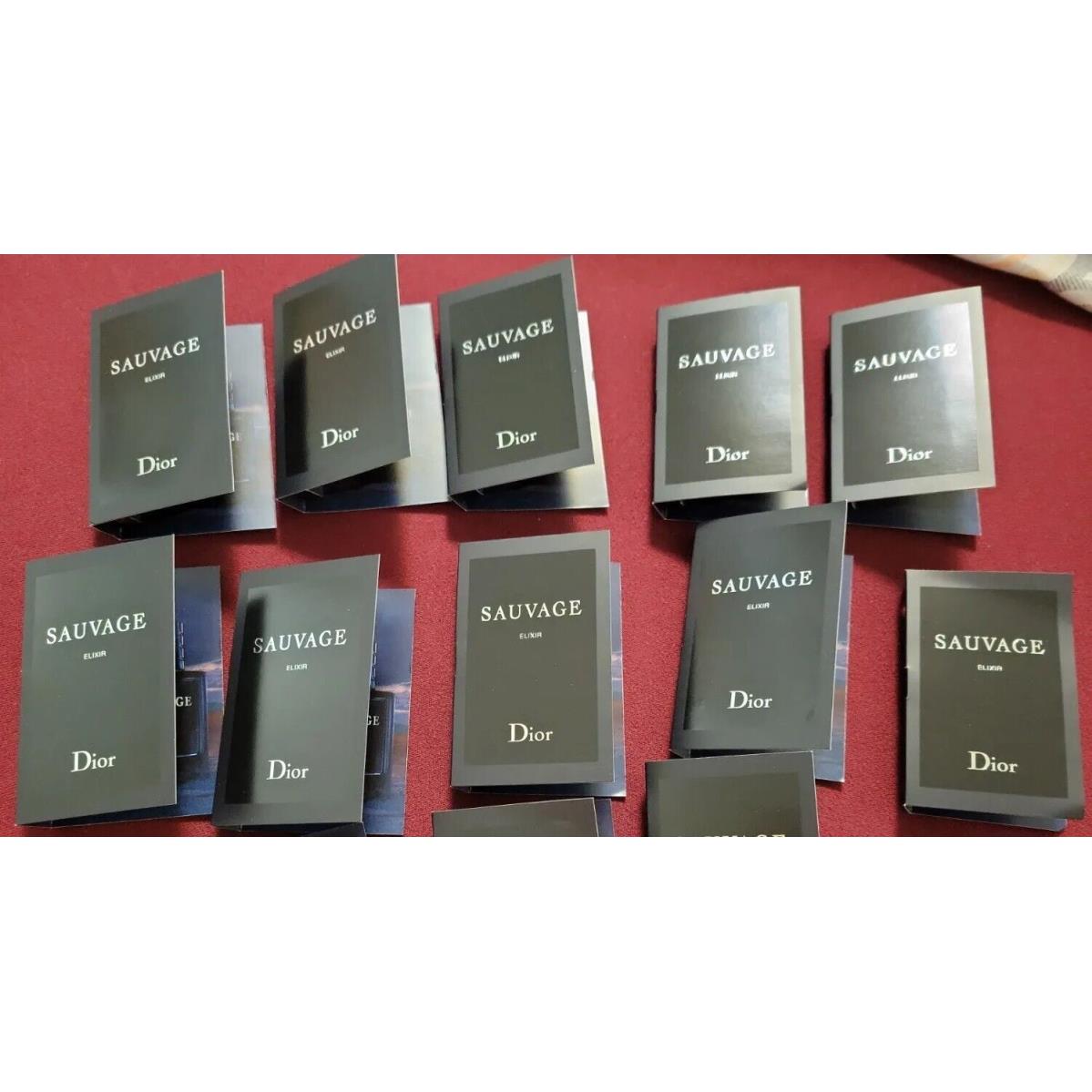 12X Dior Sauvage Elixir Fragrance Samples 1 ML Each For Men