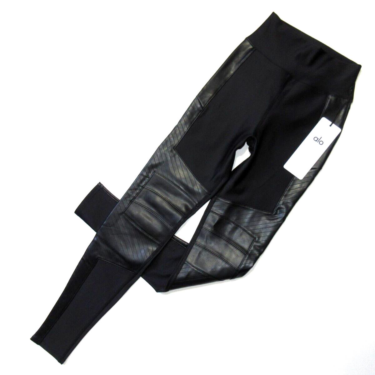 Alo Yoga Winter Warm Airlift Legging in Black High-waist Supermoto XS