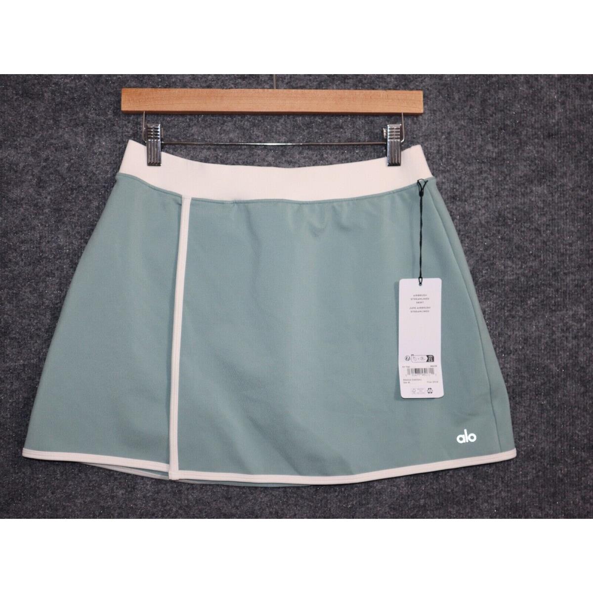 Alo Yoga Skirt Women M Botanical Green Airbrush Streamlined Skirt