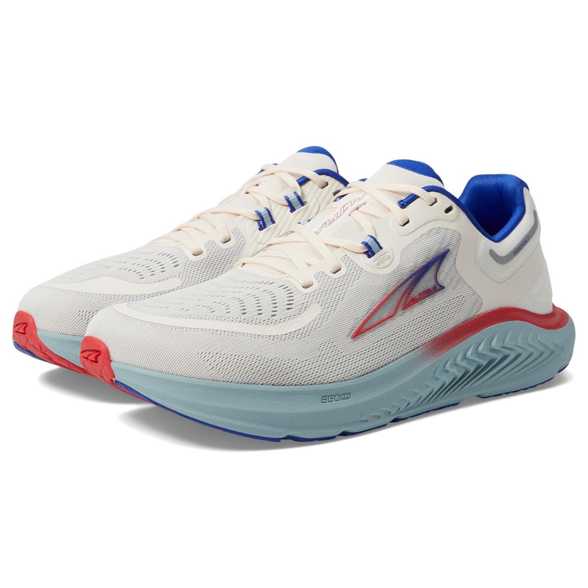 Man`s Sneakers Athletic Shoes Altra Paradigm 7 White/Blue