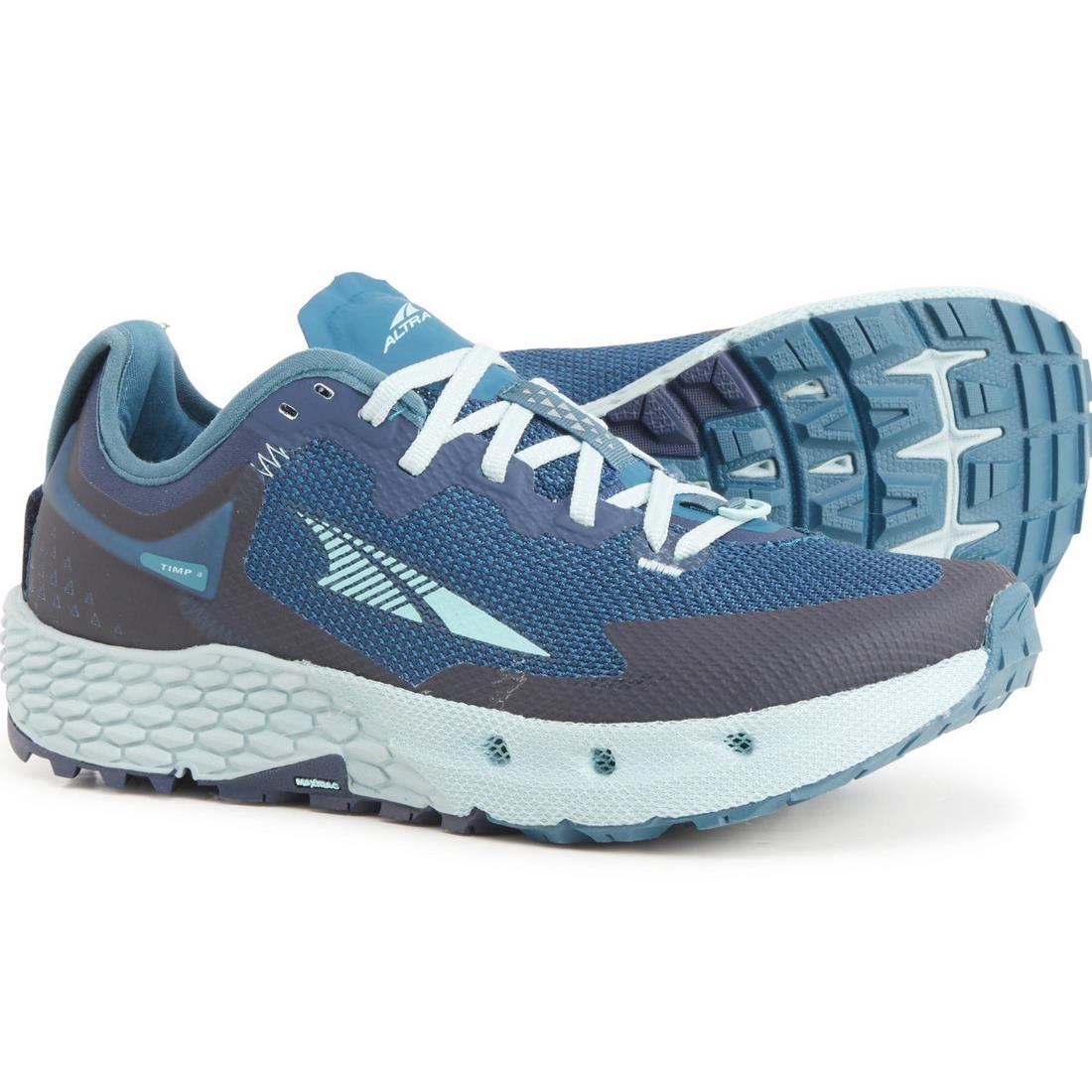 Altra Women`s Timp 4 Trail Running Shoes - Deep Teal