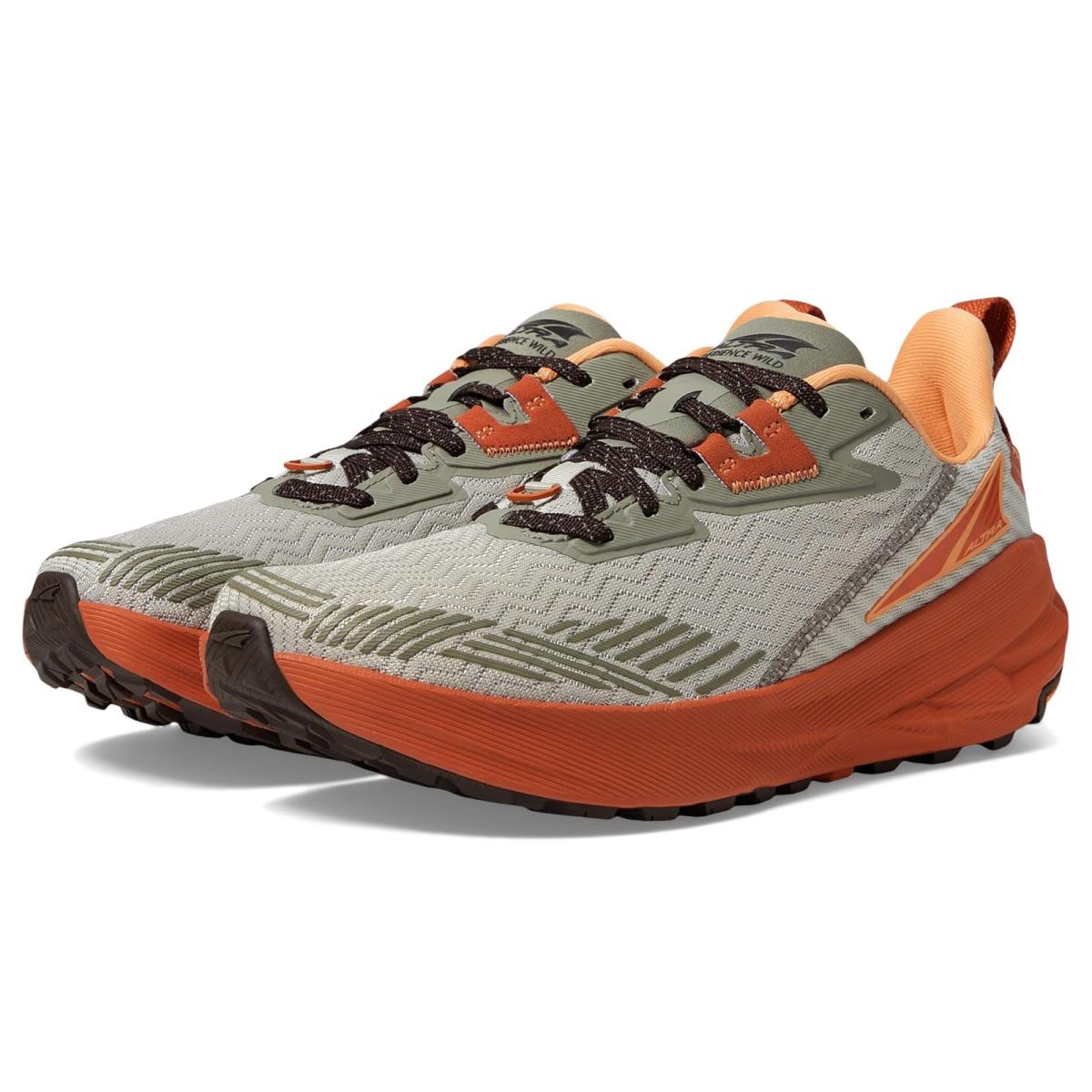 Man`s Sneakers Athletic Shoes Altra Experience Wild Gray/Orange