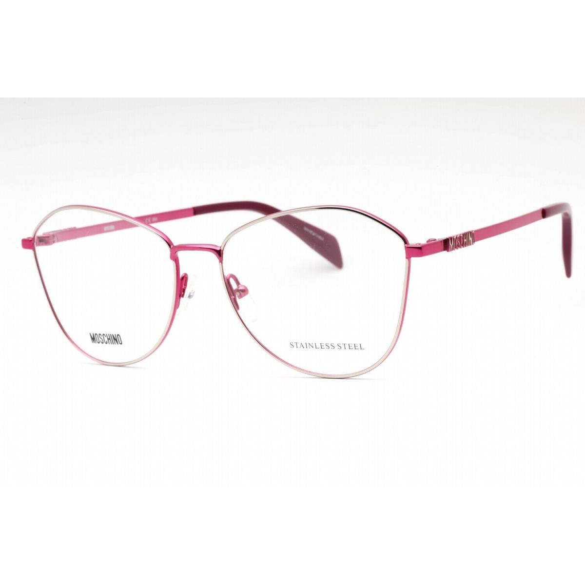 Moschino MOS520-MU1-55 Eyeglasses Size 55mm 15mm 140mm Fuchsia Women