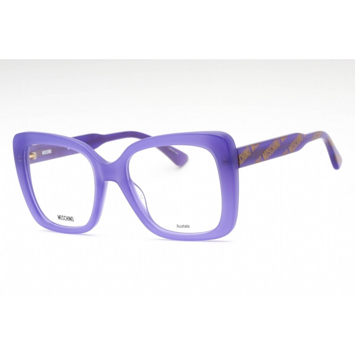 Moschino MOS614-B3V-52 Eyeglasses Size 52mm 19mm 140mm Violet Women