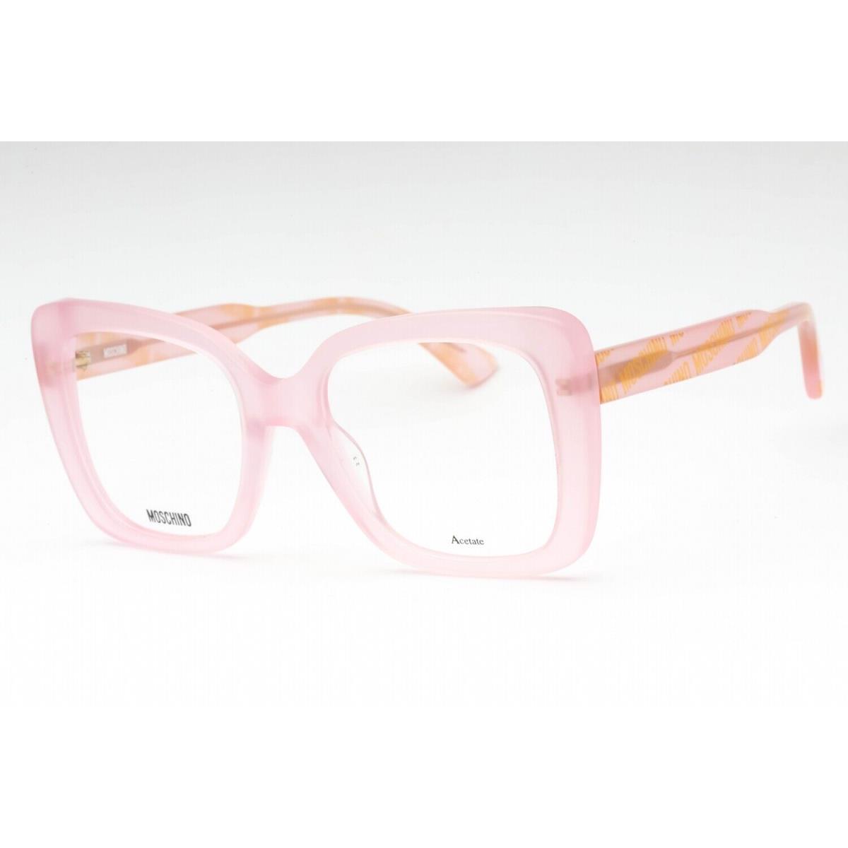 Moschino MOS614-35J-52 Eyeglasses Size 52mm 19mm 140mm Pink Women