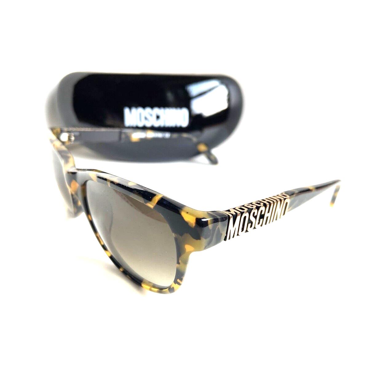 Moschino 54mm Brown Havana Women`s Sunglasses