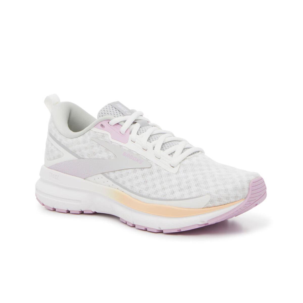 Womens Brooks Trace 3 Light Pink Mesh Running Shoes