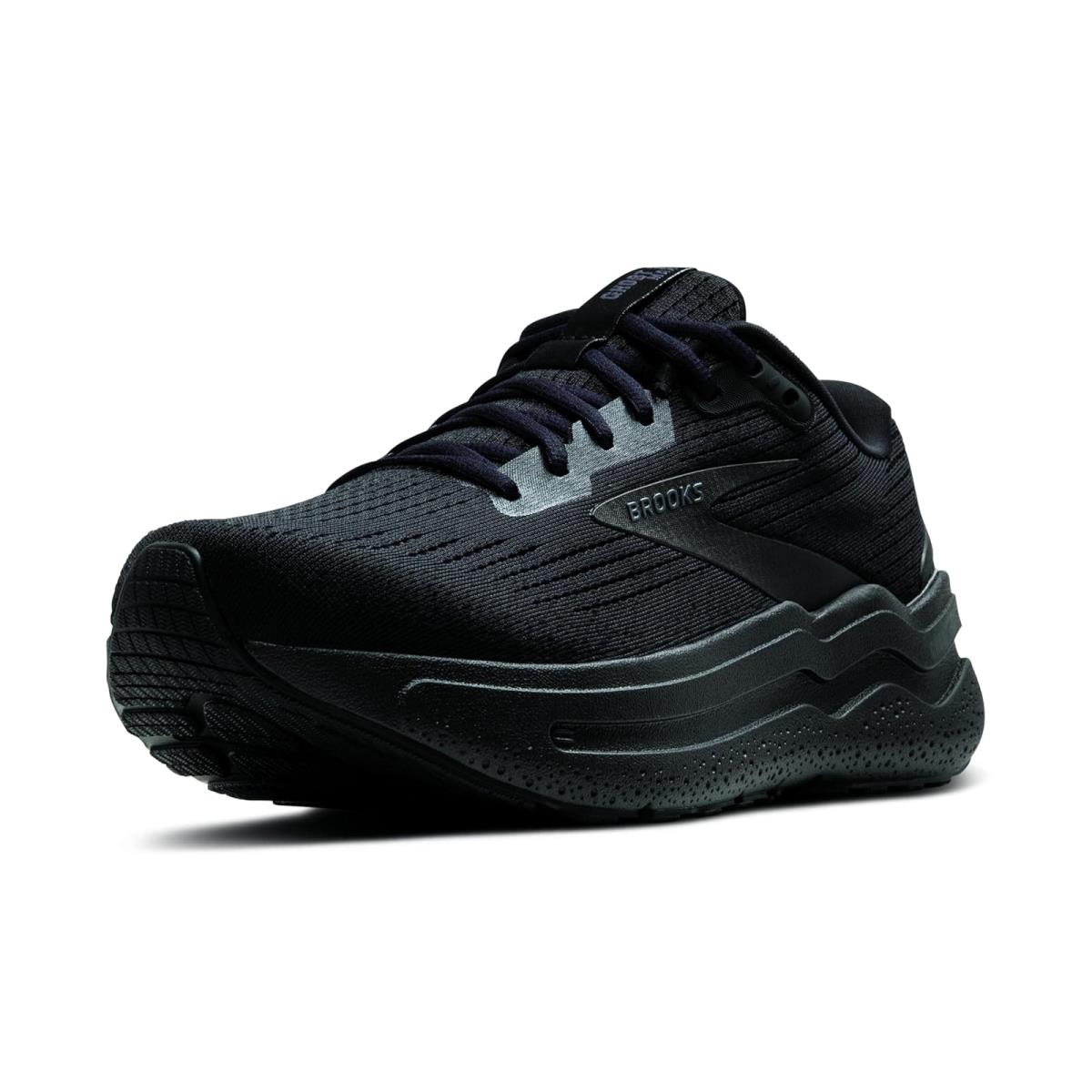 Woman`s Sneakers Athletic Shoes Brooks Ghost Max 2 - Black/Black/Ebony