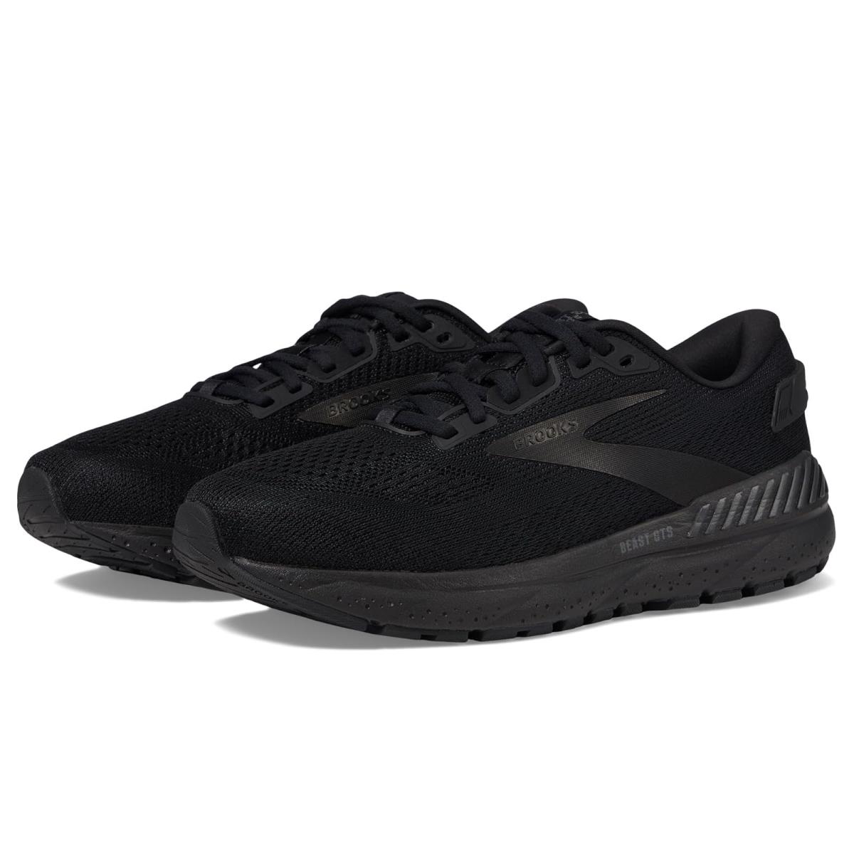 Man`s Sneakers Athletic Shoes Brooks Beast Gts 24 - Black/Black/Ebony