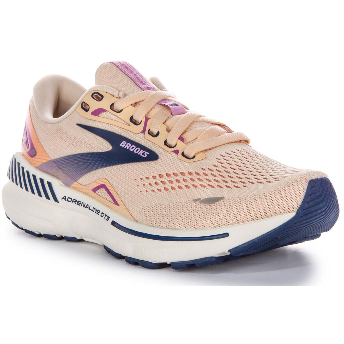 Brooks Adrenaline Gts 23 Body Running Shoe Womens Sneakers In Peach US 5 - 11