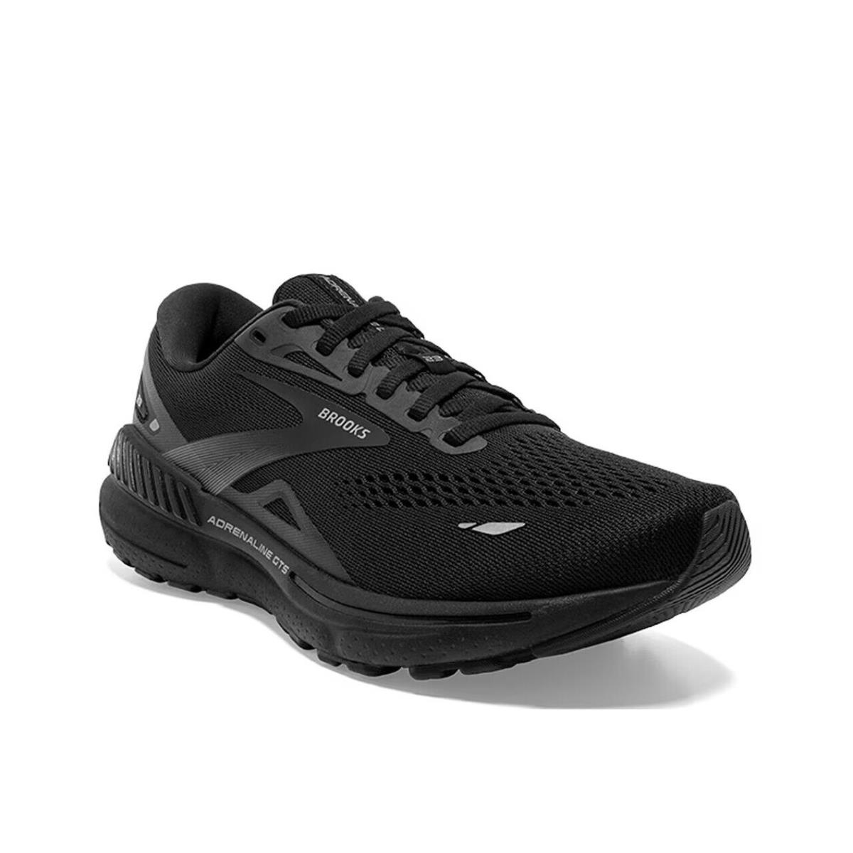 Womens Brooks Adrenaline Gts 23 Black Mesh Running Shoes