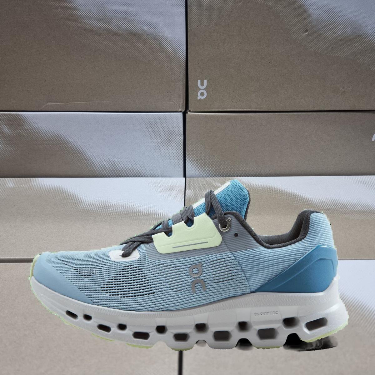 On Running Cloudstratus 39.98658 Chambray/lavender Women`s Running Shoes