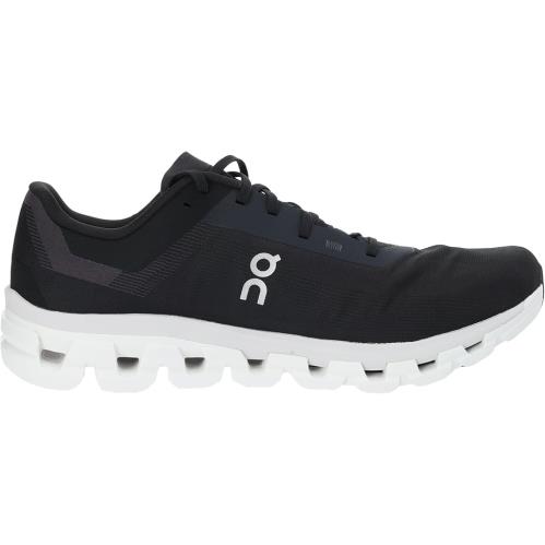 On Running Mens Cloudflow 4 Running Shoes - Black/white - Black/White